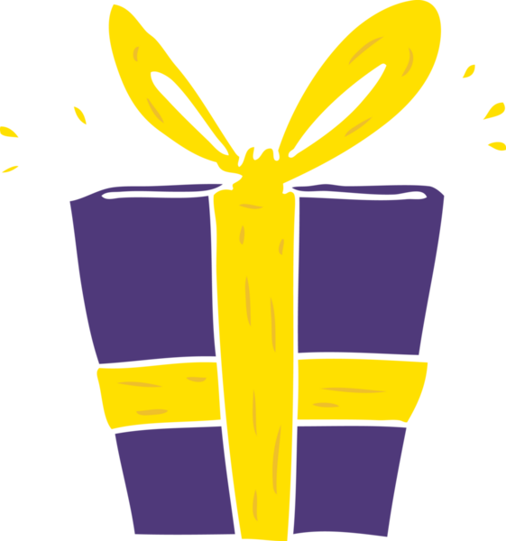 Bir insan tarafından çizilmiş düz renkli çizgi film