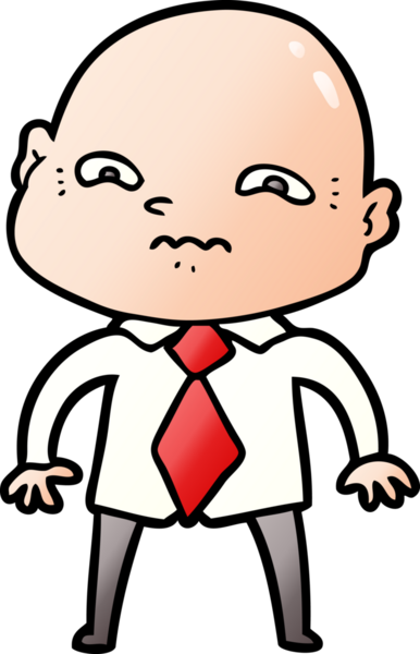 bir insan tarafından çizilmiş sinirli bir adam.