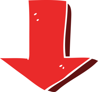 bir insan tarafından çizilmiş düz renkli çizgi film