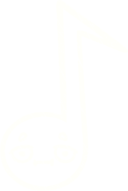 Bir insan tarafından çizilen Müzik Notu Tebeşiri