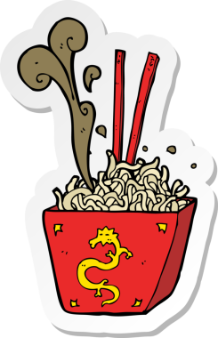 Bir insan tarafından çizilmiş karikatür eriştesi etiketi.