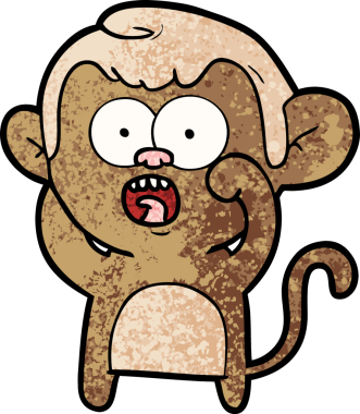 Bir insan tarafından çizilmiş bir karikatür.