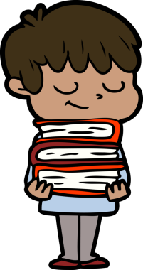 Bir insan tarafından çizilmiş mutlu çocuk çizgi filmi.