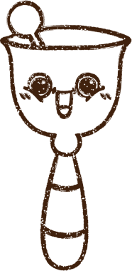 Bir insan tarafından çizilmiş çan kömürü çizimi