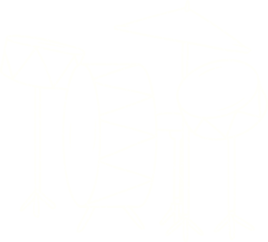 Bir insan tarafından çizilen Drumkit Tebeşiri