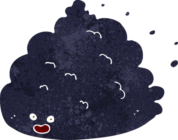 bir insan tarafından çizilmiş çizgi film karakteri