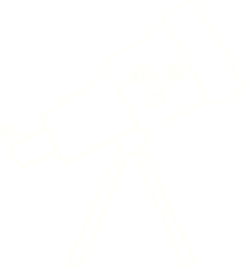 Bir insan tarafından çizilen Teleskop Tebeşiri