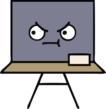 Bir insan tarafından çizilmiş güzel bir karikatür.