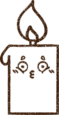 Mum Kömürü Bir insan tarafından çizilmiş