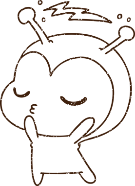 Bir insan tarafından çizilmiş küçük uzaylı kömürü.