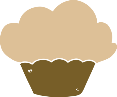 Bir insan tarafından çizilmiş karalama keki.