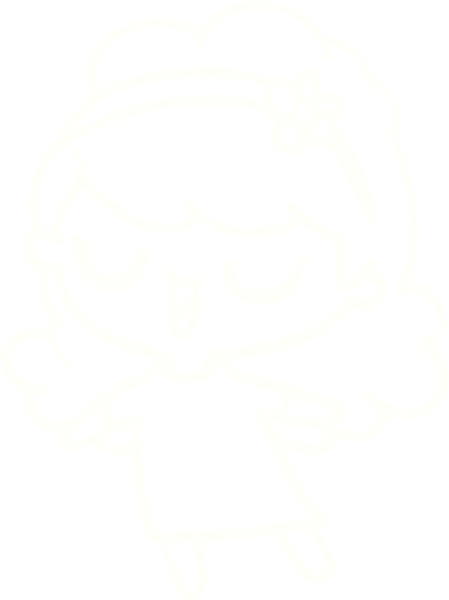 Bir insan tarafından çizilen Mutlu Kadın Tebeşiri