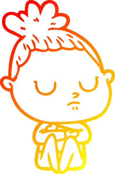 Bir insan tarafından çizilmiş, karikatür çizimi.