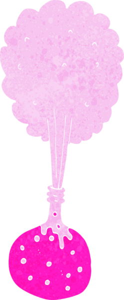 bir insan tarafından çizilmiş karikatür bilim deneyi