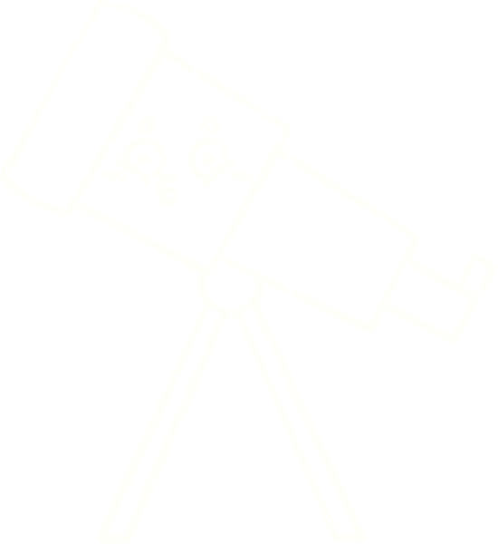 Bir insan tarafından çizilen Teleskop Tebeşiri