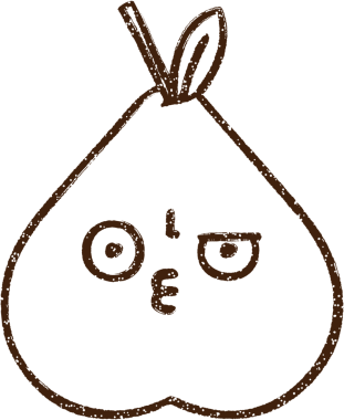 Bir insan tarafından çizilen meyve kömürü.