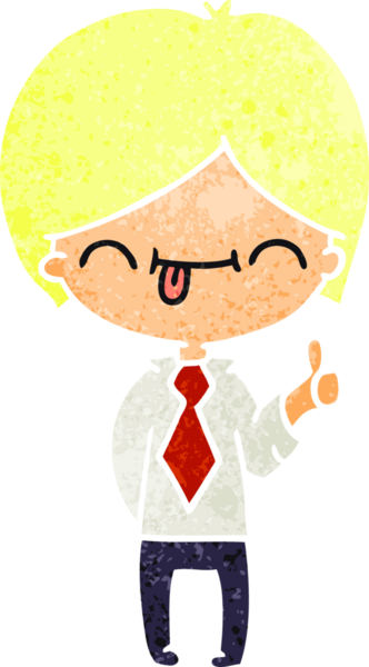 Bir insan tarafından çizilmiş el yazısıyla çizilmiş bir çocuk karikatürü.