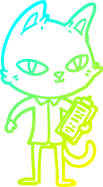 Bir insan tarafından çizilmiş bir çizgi film karakteri çizimi