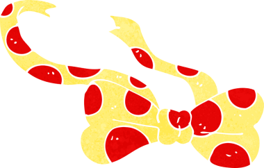 Bir insan tarafından çizilmiş çizgi film papyonu.