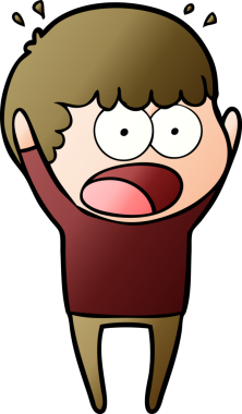 Bir insan tarafından çizilmiş bir karikatür.