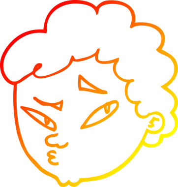 Bir insan tarafından çizilmiş şüpheli bir çizgi film karakteri.