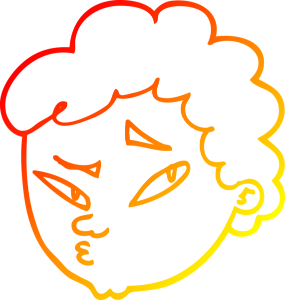 Bir insan tarafından çizilmiş şüpheli bir çizgi film karakteri.