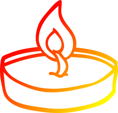 Bir insan tarafından çizilmiş karikatür deniz mavisi ışığının sıcak gradyan çizimi