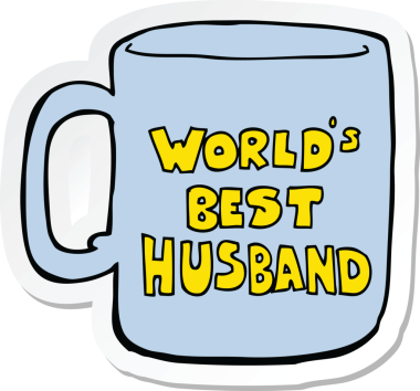 Bir insan tarafından çizilmiş dünyanın en iyi koca suratı.