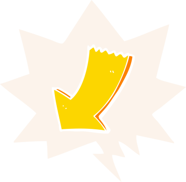 bir insan tarafından çizilmiş, konuşma baloncuklu bir çizgi film.