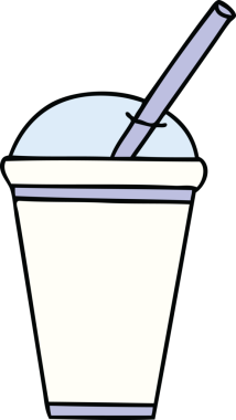 Bir insan tarafından çizilmiş tuhaf bir çizgi film.