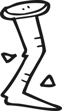 Bir insan tarafından çizilen el yazısıyla çizilmiş siyah beyaz çizgi film.