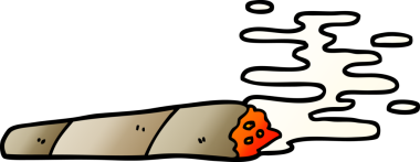 Bir insan tarafından çizilmiş bir eklemin vektör gradyan çizimi