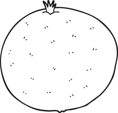 Bir insan tarafından çizilmiş siyah beyaz çizgi film.