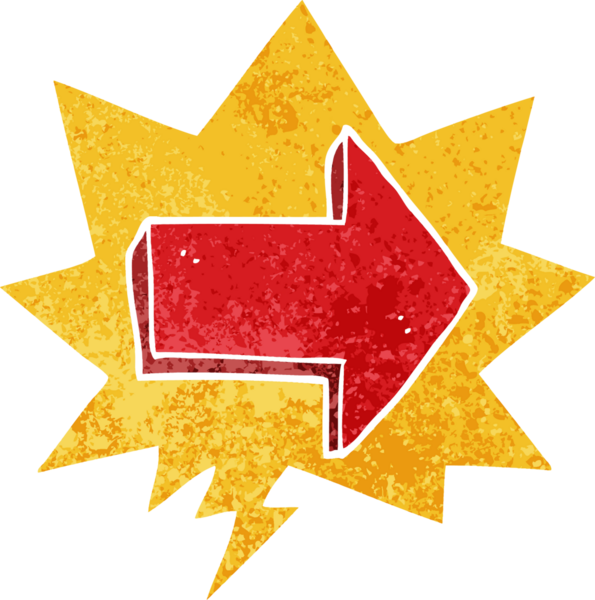 bir insan tarafından çizilmiş grunge ile konuşma balonu ile çizgi film sıkıntılı retro desen