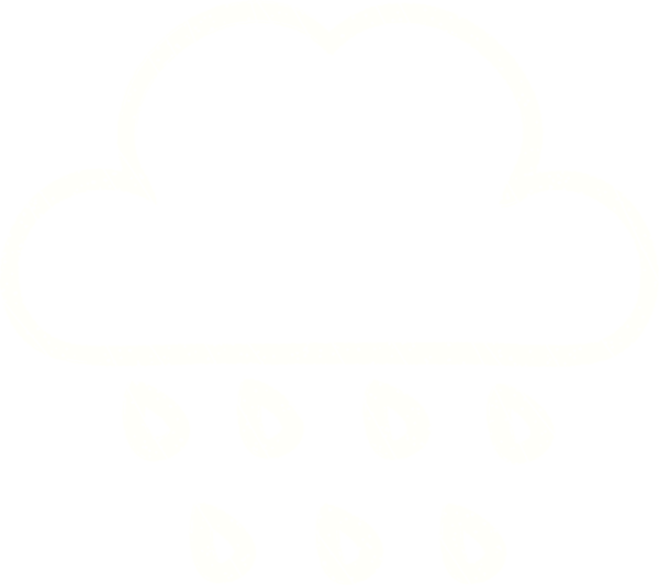 Bir insan tarafından çizilen Yağmur Bulutu Tebeşiri Çizimi
