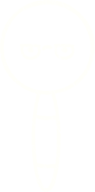 Kızgın Spyglass Tebeşiri Bir insan tarafından çizilmiş