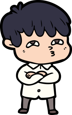 Bir insan tarafından çizilmiş garip bir adam.