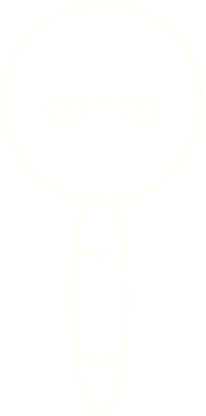 Kızgın Spyglass Tebeşiri Bir insan tarafından çizilmiş