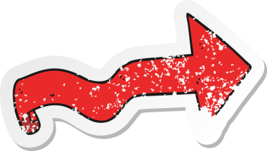 Bir insan tarafından çizilmiş karikatür okunun gerilimli yapıştırması.