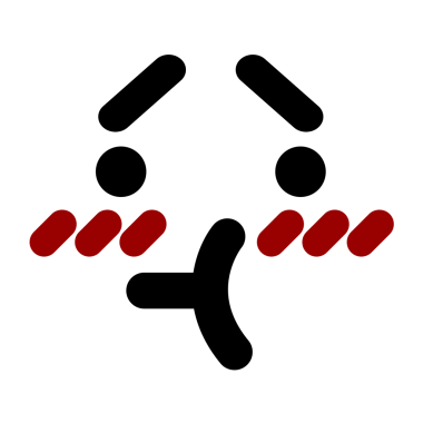 Bir insan tarafından çizilmiş kafa karıştırıcı yüz simgesi