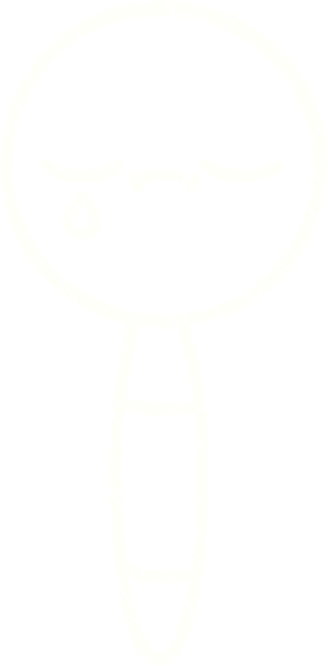 Ağlayan Spyglass Tebeşiri Bir insan tarafından çizilmiş