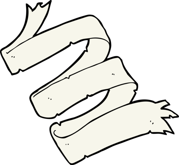 bir insan tarafından çizilmiş karikatür parşömeni.