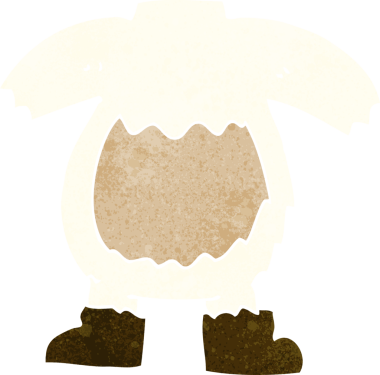 Bir insan tarafından çizilmiş el çizimi karikatür