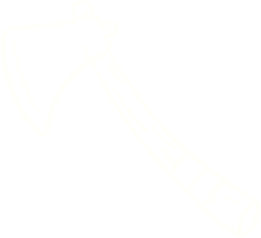 Bir insan tarafından çizilen Balta Tebeşiri