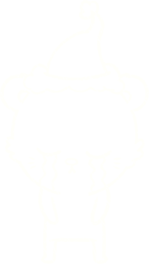 Ağlayan Ayı Tebeşiri Bir insan tarafından çizilmiş