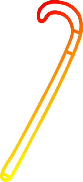 Bir insan tarafından çizilen çizgi film sopasının sıcak eğimli çizimi