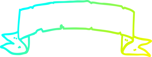 Bir insan tarafından çizilmiş bir çizgi film afişinin soğuk gradyan çizgisi