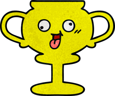 Bir insan tarafından çizilmiş eski grunge desenli bir kupa.