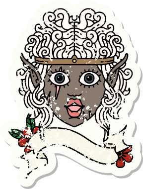 Retro Dövme Tarzı Bir insan tarafından çizilmiş barbar karakter yüzü