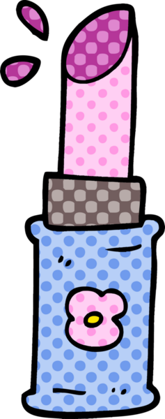 Bir insan tarafından çizilmiş karalama ruju.